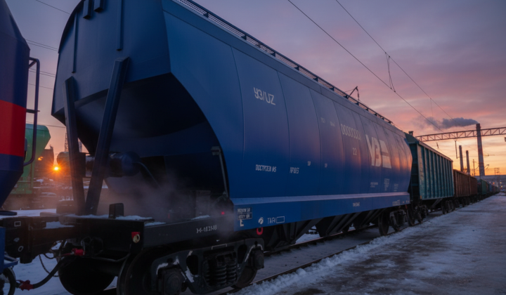 Odessa port paralyzed by weather: thousands of grain wagons waiting for unloading