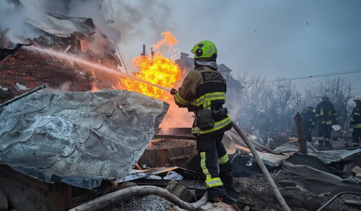 Massive bombardment: strike on the energy system