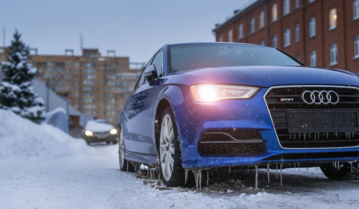 Car collecting driving data
