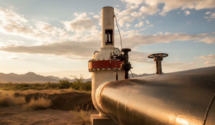 Legacy of Soviet-Russian relations: ruins of the oil pipeline