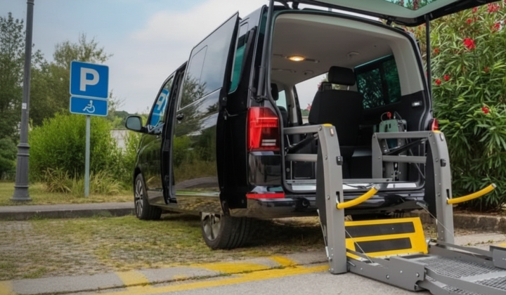 Special transport for veterans in Kyiv