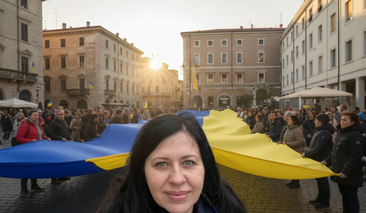 Митинги в поддержку Украины с участием мира