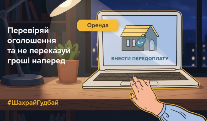 Мошенники с арендой жилья: рекомендации Киберполиции