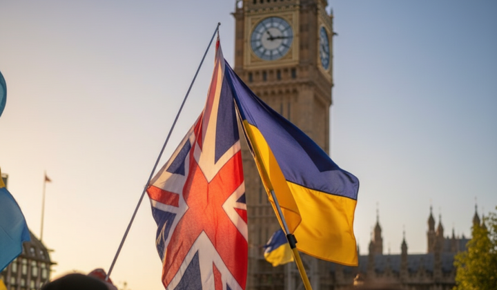 Group of Ukrainians applying for visa