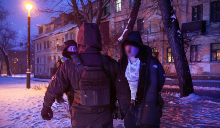 Затримання п'яного чоловіка У Києві