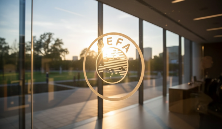 Benfica emblem on stadium background