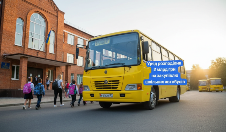 Шкільні автобуси для освітніх закладів