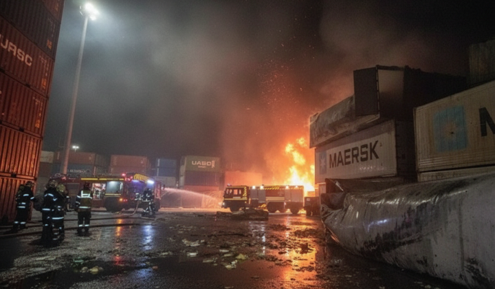 Ports and kindergarten damaged in Russian attack