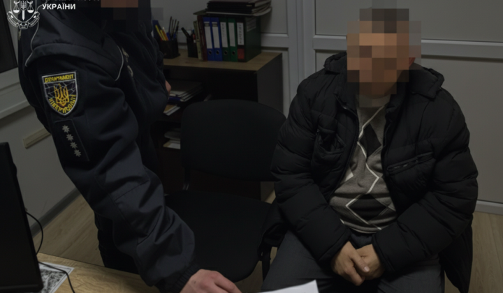 Задержание мошенника в Львовской области