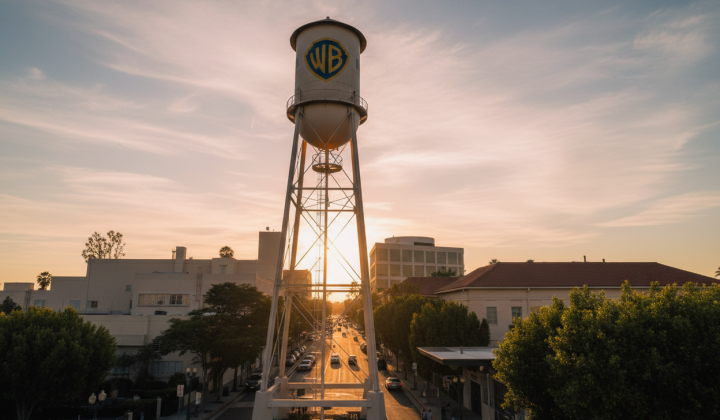 Логотипы Paramount Skydance и Warner Bros Discovery