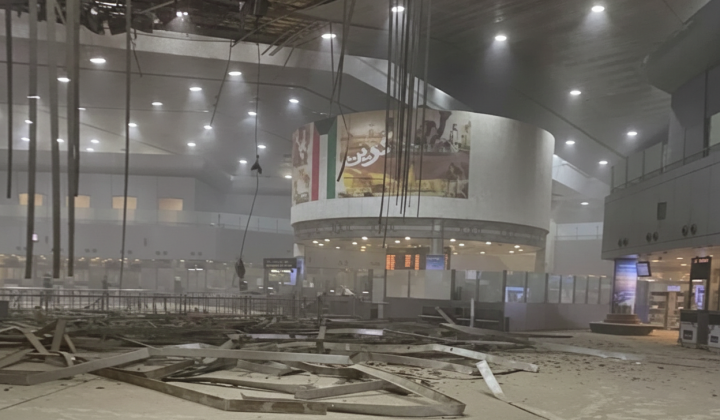 Iranian drone attacks Kuwait airport
