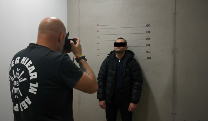 Пара в наручниках после нападения в Варшаве
