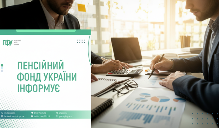 Затраты Укрпочты с символикой пенсий и больничных