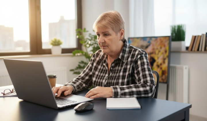 Pensioner getting identified for payments