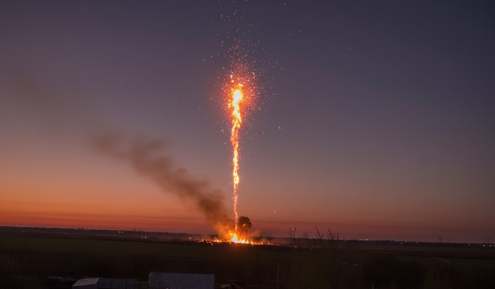 Збитий російський військовий вертоліт