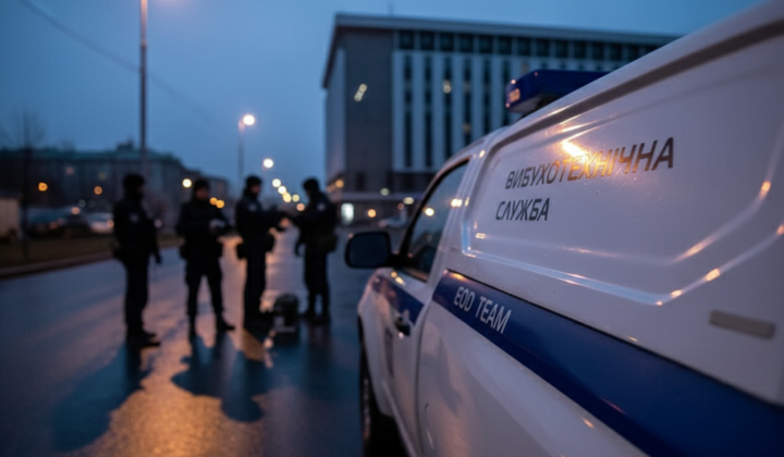 Вибух у Харкові біля житлового будинку