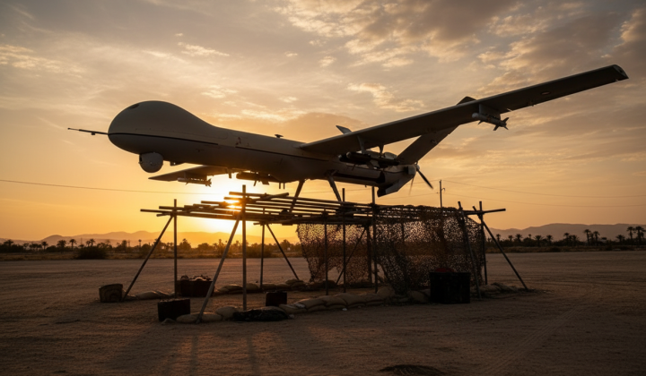 Risk of drone attack in the USA