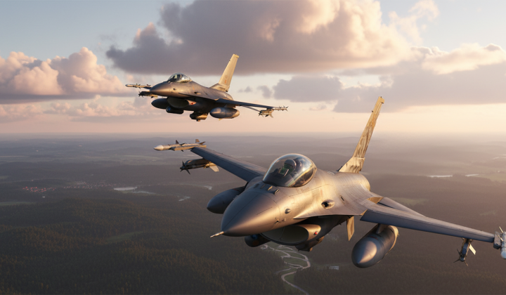 F-16 without missiles: Ukrainian fighters