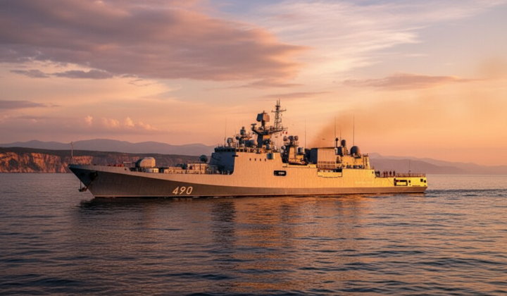 RF frigate disabled in the area of Novorossiysk