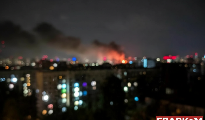 Night attack on Kyiv: ballistic missiles and UAVs