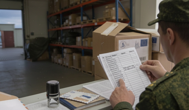 Collecting data on parcels from Europe