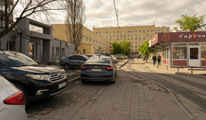 Парковка в центре Киева: общественное обсуждение
