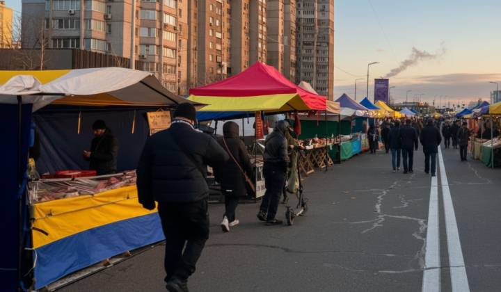 Продовольственные ярмарки в Киеве