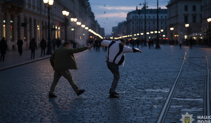 Поранений перехожий під час стрілянини