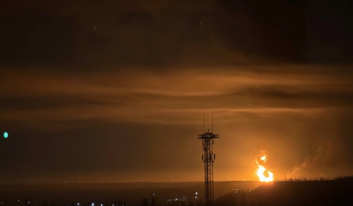 Drone attack in Donetsk region: occupant's energy infrastructure