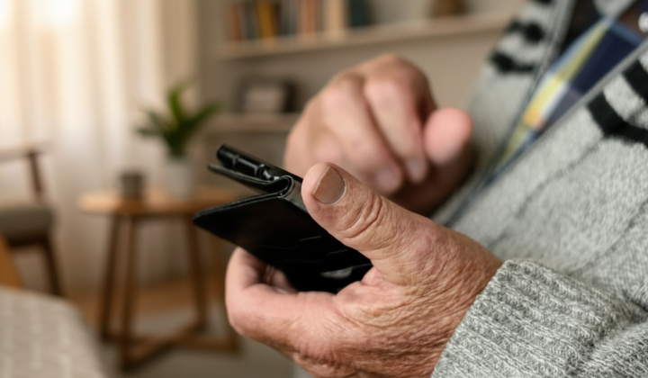 Woman recalculates pension through personal account