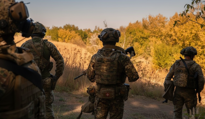 Drones for logistics in the front line