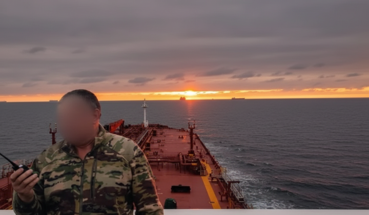 Російські військові на танкерах тіньового флоту