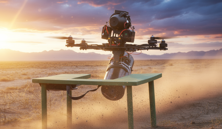 Drones on fiber optic and REB protection