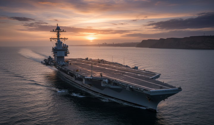Пожежа на авіаносці USS Gerald R Ford