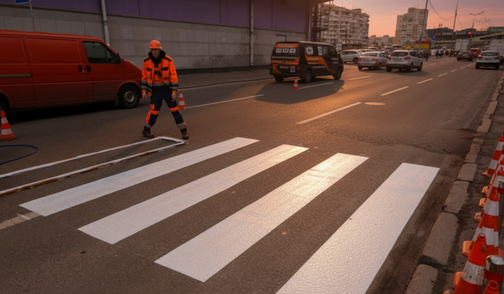 Search in Kyivavtodor: investigators looking for road markings