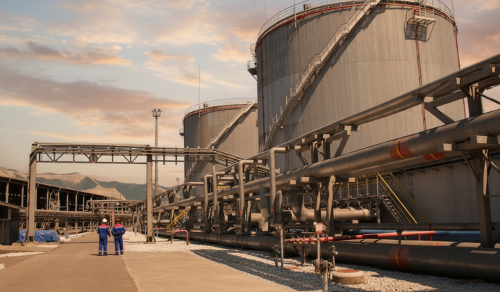 Экспорт нефти падает из-за атак дронов