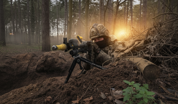 Massive attacks and assaults on the front