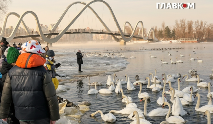 Украина, весеннее тепло до +17°C