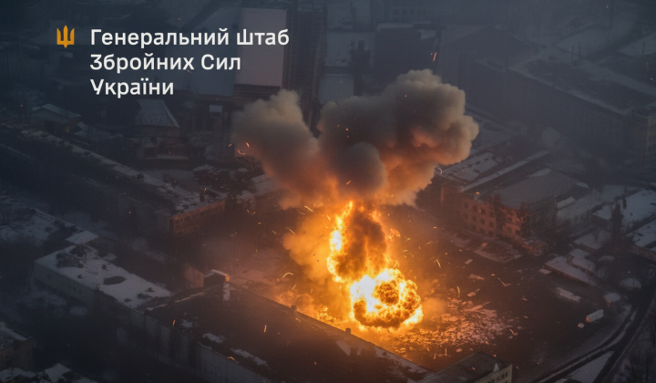 Strikes on airport and factory in Russia