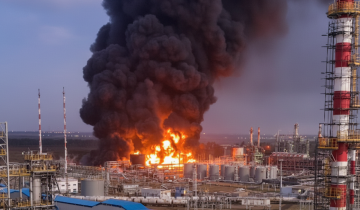 Ukrainian forces attacked an oil refinery and port in Krasnodar region: General Staff confirmed hits