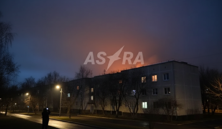 Пожежі від ракетних атак на об'єкти РФ