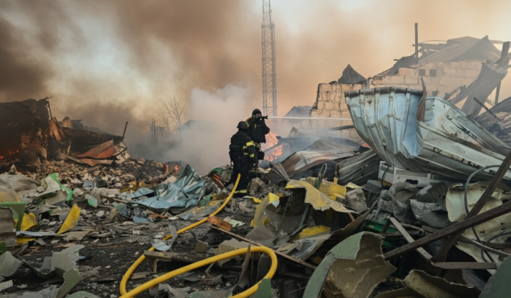 Massive attack on Kyiv region: 6 dead