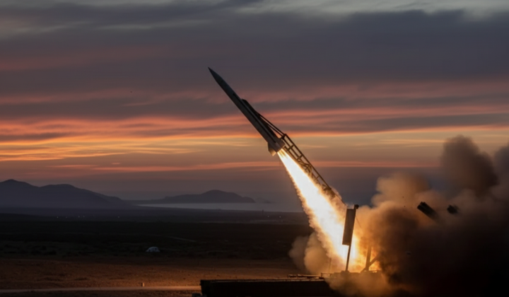 Testing of ballistic missile FP-7