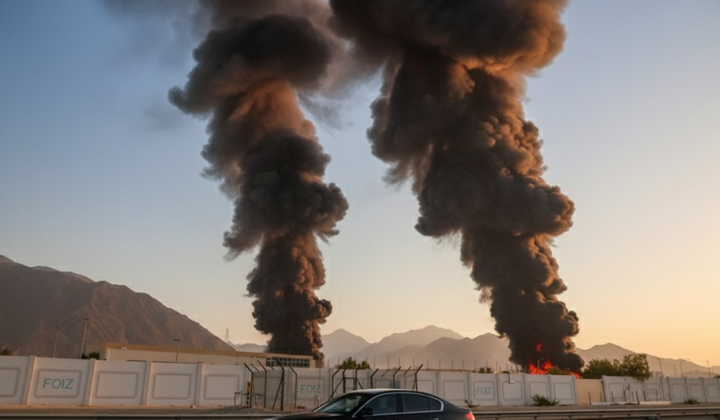 Iran's attack on Fujairah port and Dubai airport