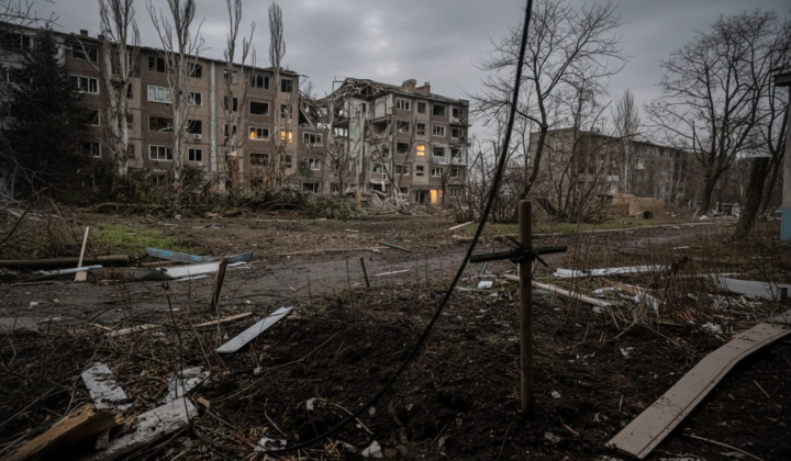Руйнування міста Костянтинівка армією РФ