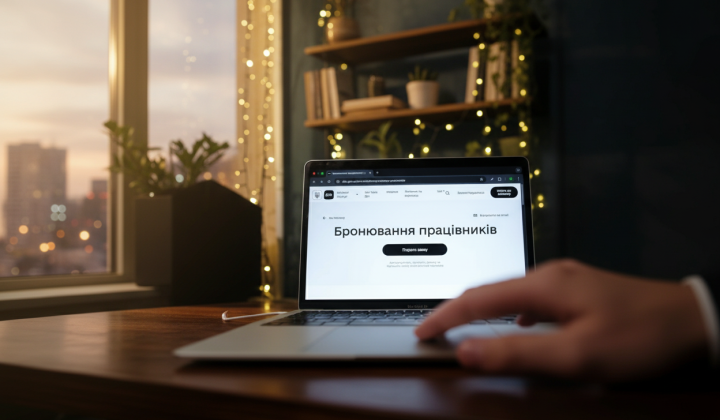 Процес бронювання працівників через Дію