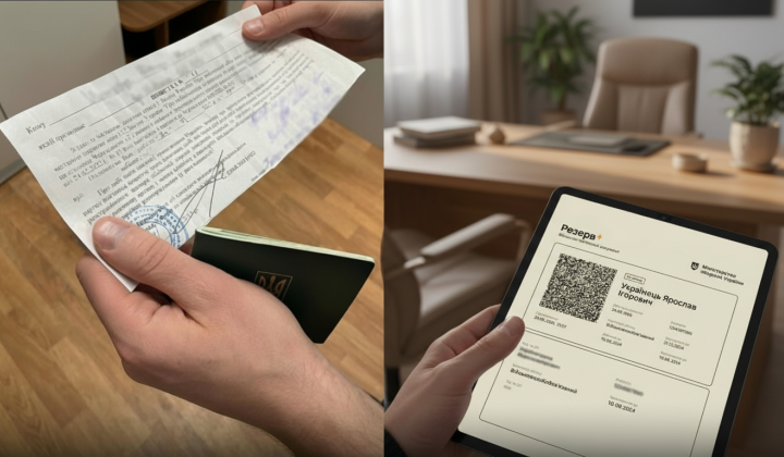 QR-код застосунку 'Резерв+' для перевірки повістки