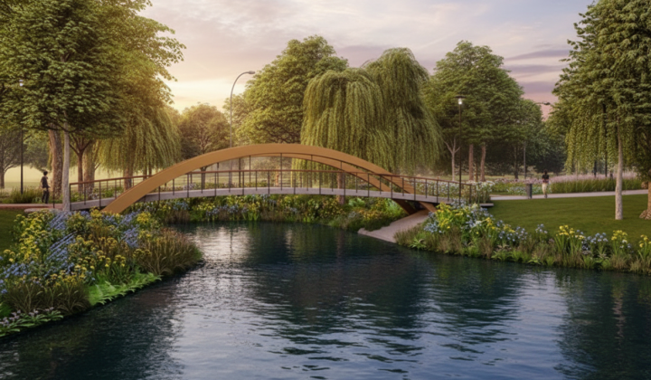 Pedestrian bridge in Kyiv: Lithuania's criticism