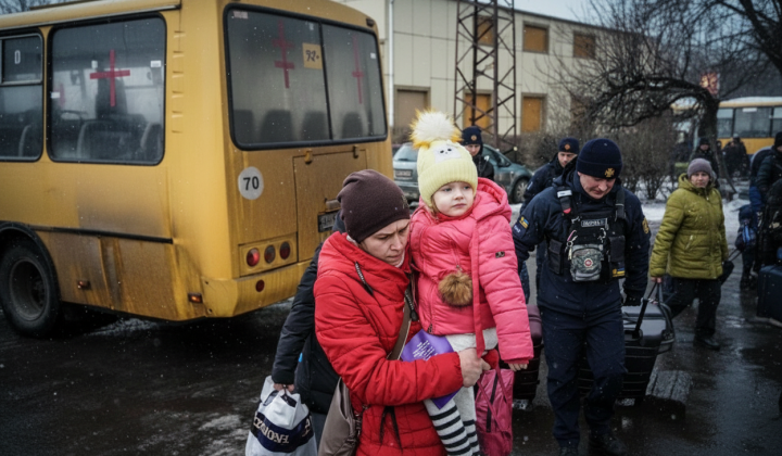 Evacuation of children in Donetsk region: streets list in Slovyansk