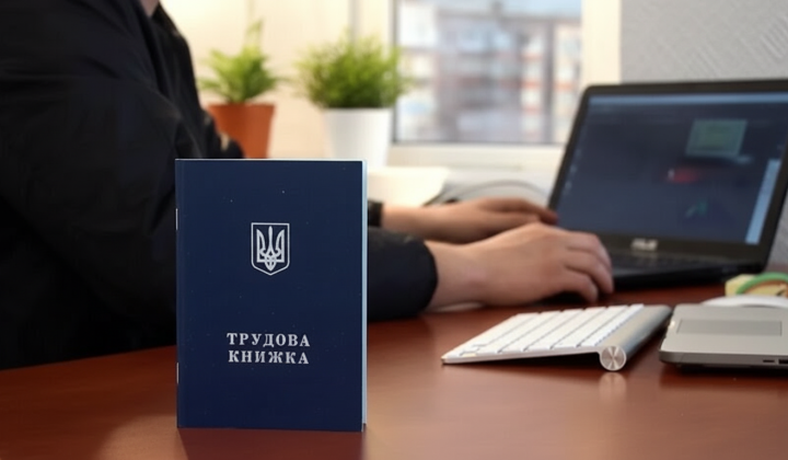 Digitization of work record books on one visit